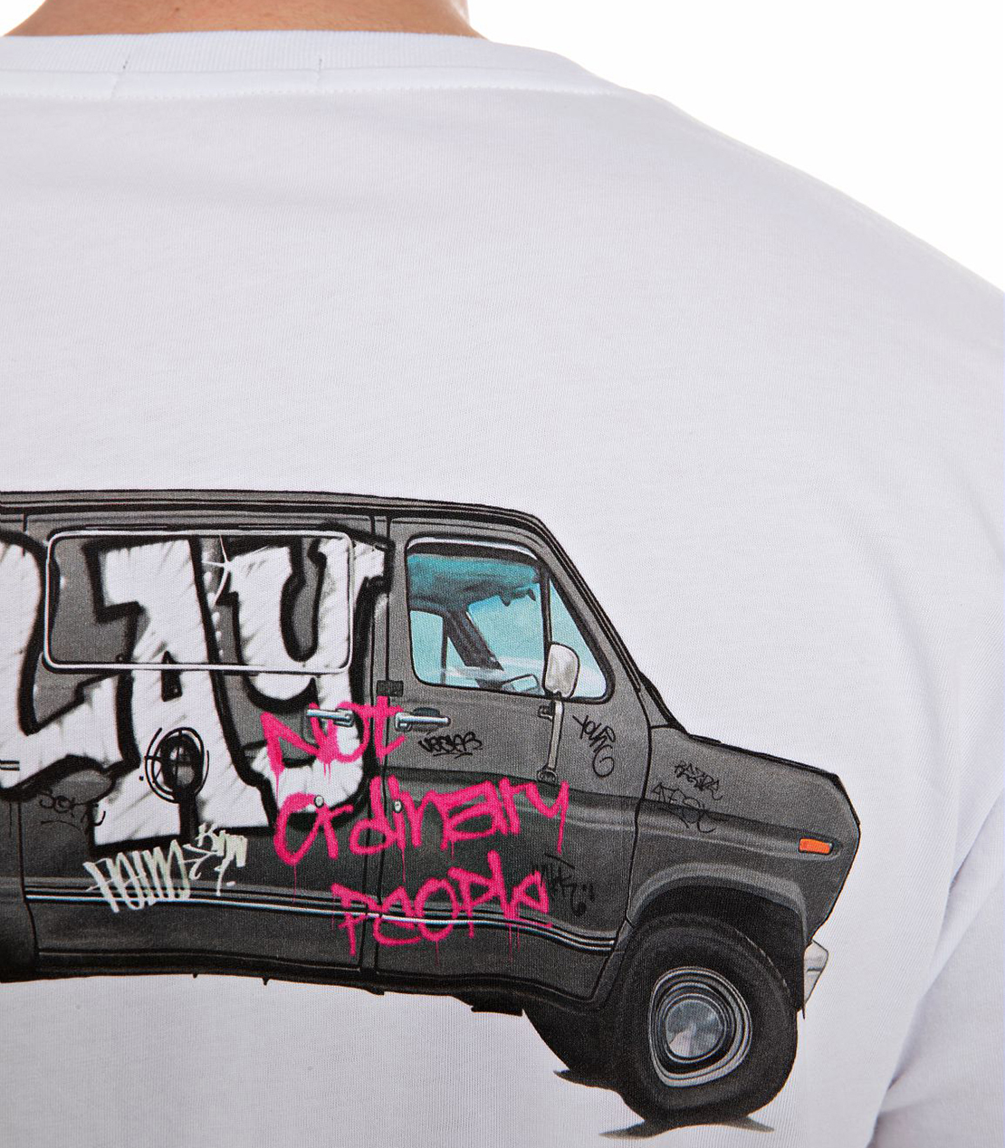 ベーシックジャージーバックプリントT 詳細画像 ホワイト 5